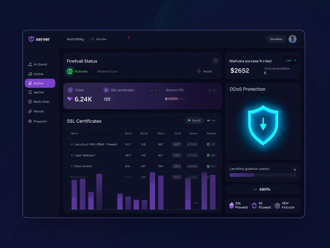 Server Security Dashboard