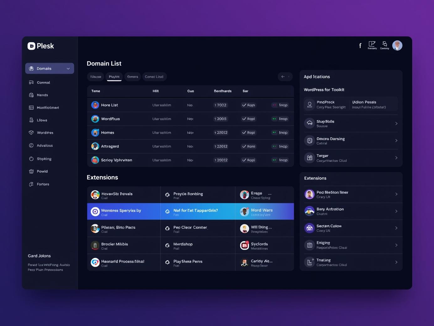 Plesk Server Management